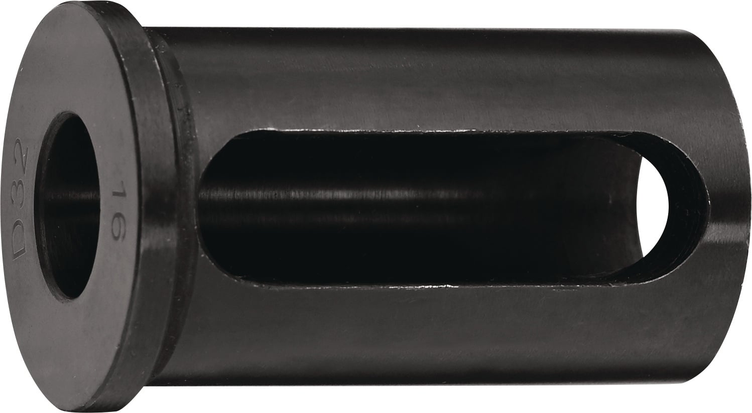 Reduzierbuchse Form 2 Bohrungs-D.16mm AD 32mm Einspann-L.56mm TECWERK