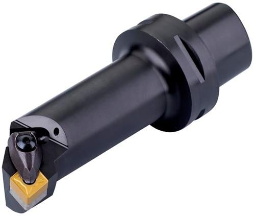 Klemmhalter ISO C6-DCLNR-27140-16 D.63mm m. Polygonkupplung Rechtslauf