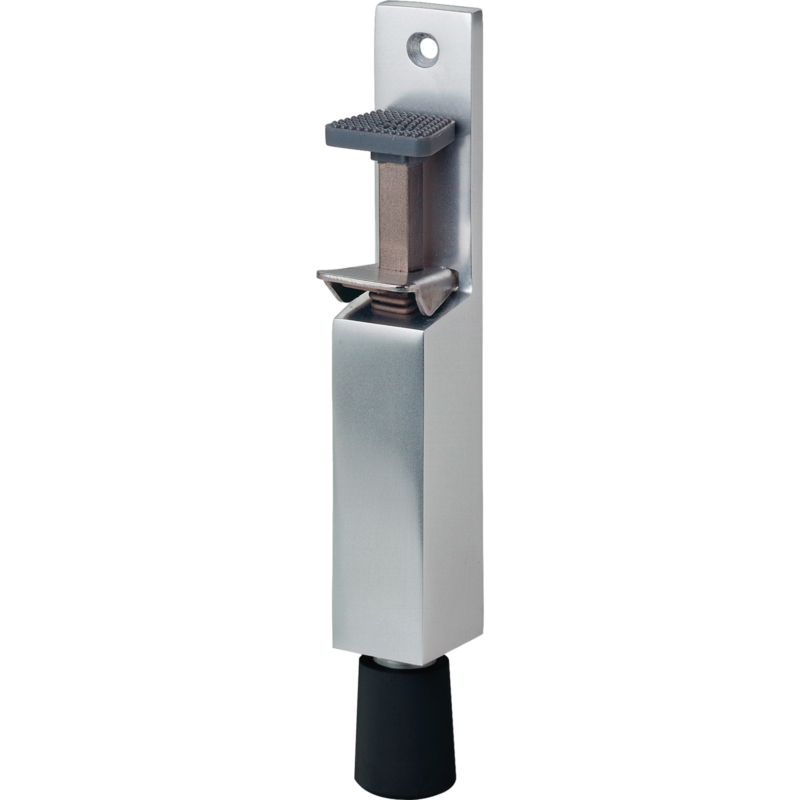 KWS Türfeststeller 1082.02 Aluiminium silberf.lack.Hubh.50mm Türmontage - 108202