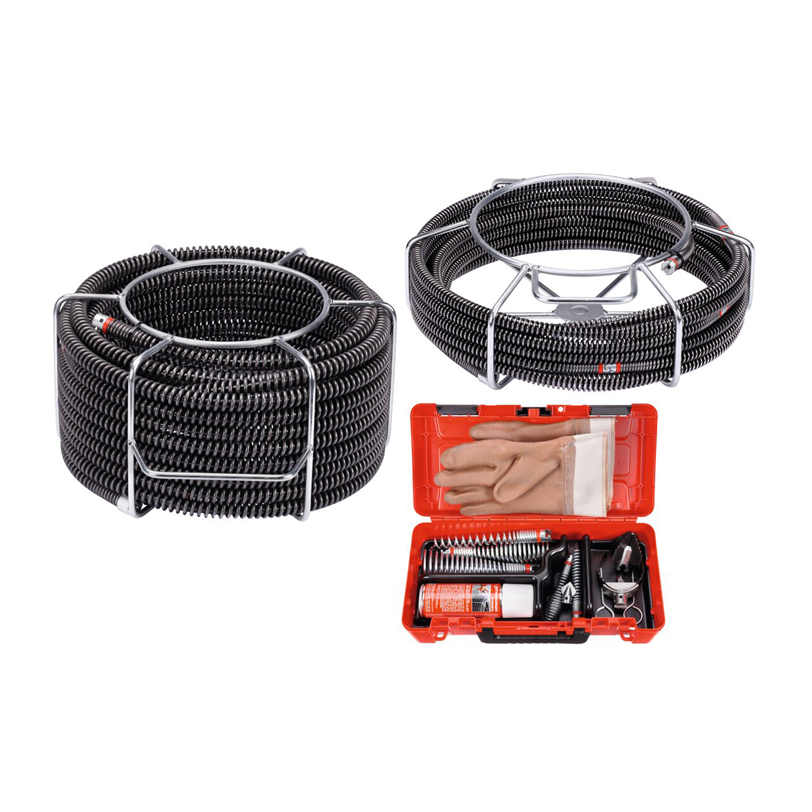 ROTHENBERGER Spiralen und Werkzeug Set für R 600/650, SMK Spiralen, 22mm - 72959