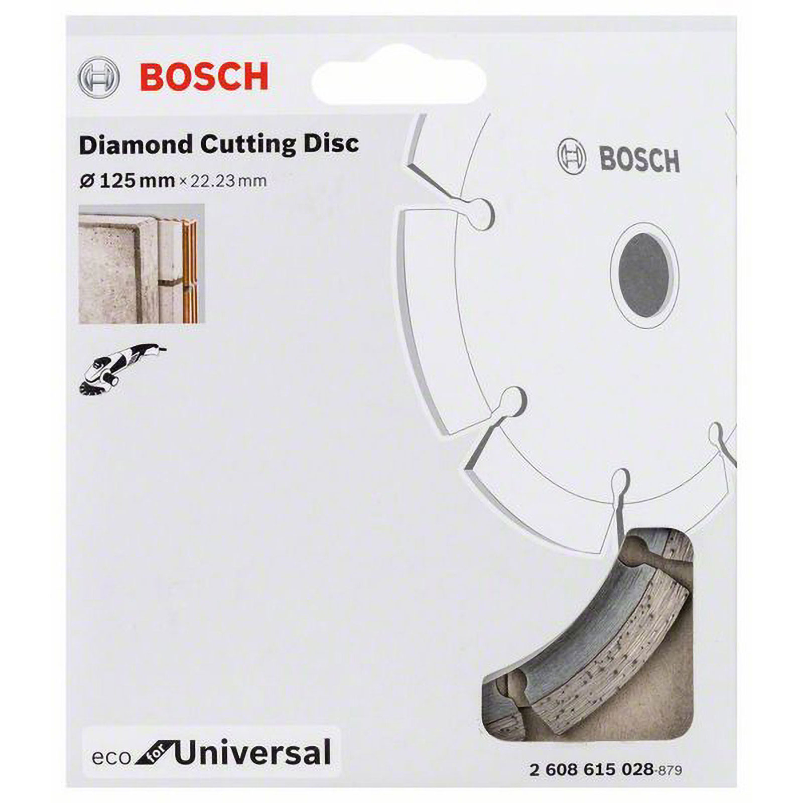 Bosch Diamanttrennscheibe Eco For Universal Ø 125 mm - 2608615028