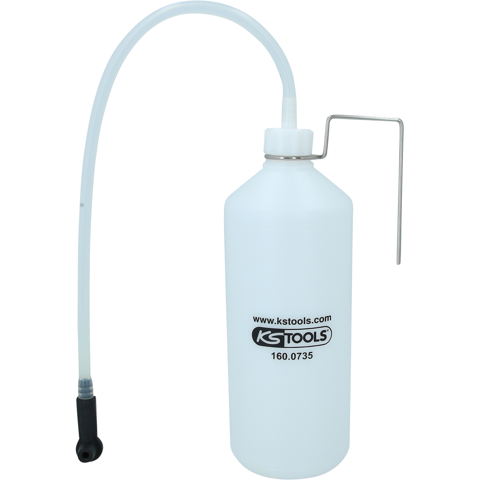 KS TOOLS Bremsflüssigkeits-Auffangflasche 1 l - 160.0735