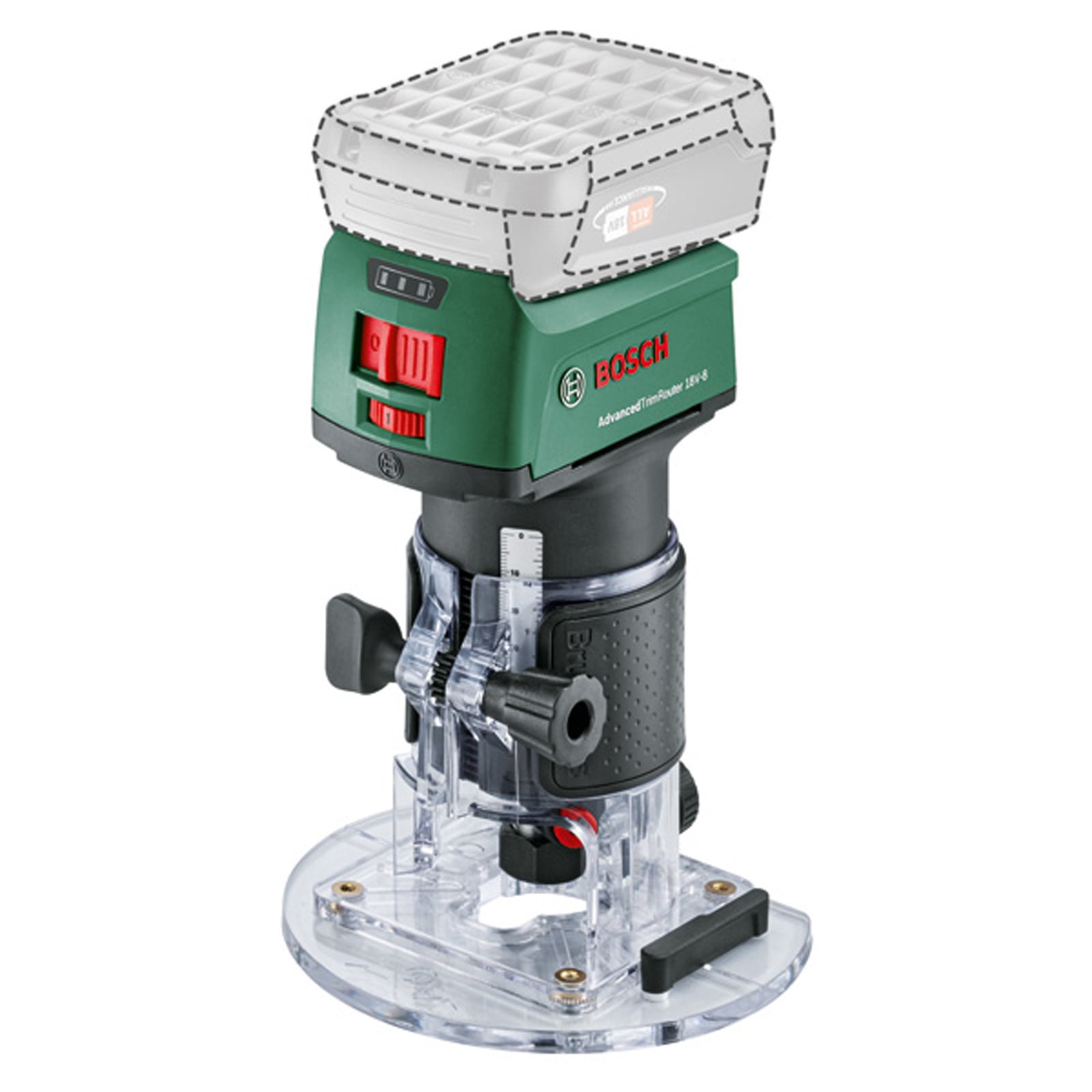 Bosch Akku-Fräse AdvancedTrimRouter 18V-8