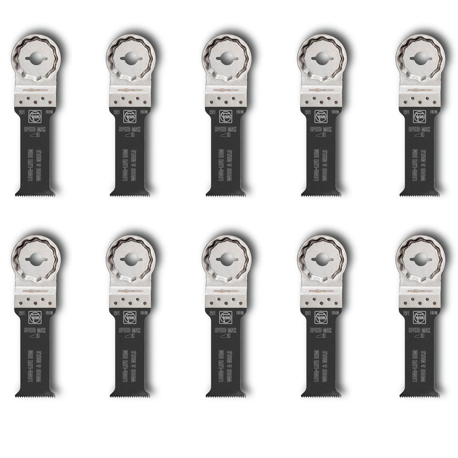 Fein 10x E-Cut Long-Life Sägeblatt StarlockMax 32 mm - 63502201240