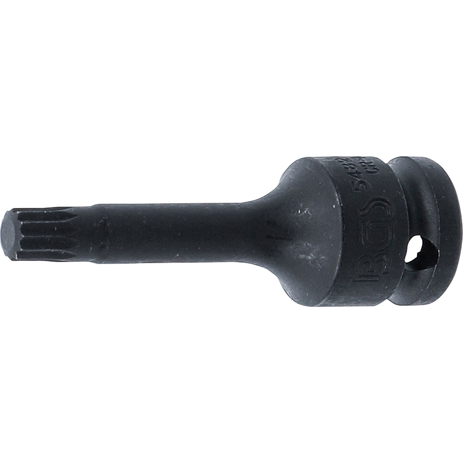 BGS Kraft-Bit-Einsatz Antrieb Innenvierkant 12,5 mm (1/2") Innenvielzahn (für XZN) M9 - 5482-M9