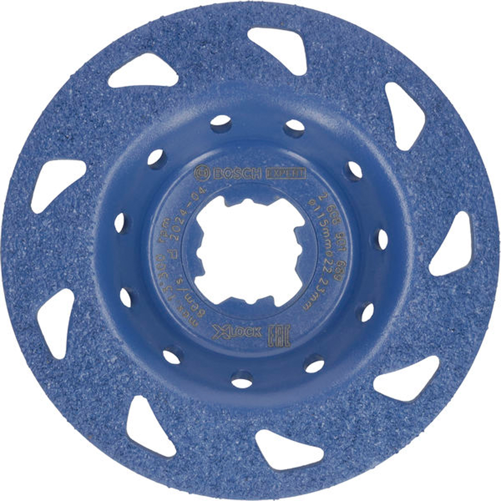 Bosch EXPERT Multi Material Carbide-Topfscheibe fein schräg X-LOCK 115 mm 22,23 mm - 2608901689