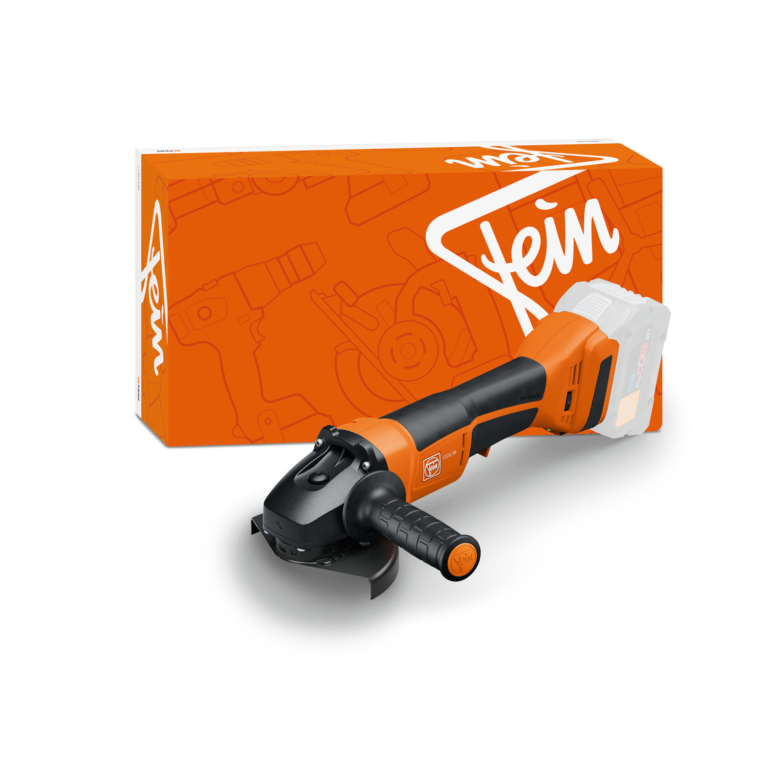 Fein Akku-Winkelschleifer CCG 18-125-12 PD AS (im Karton) - 99100001548