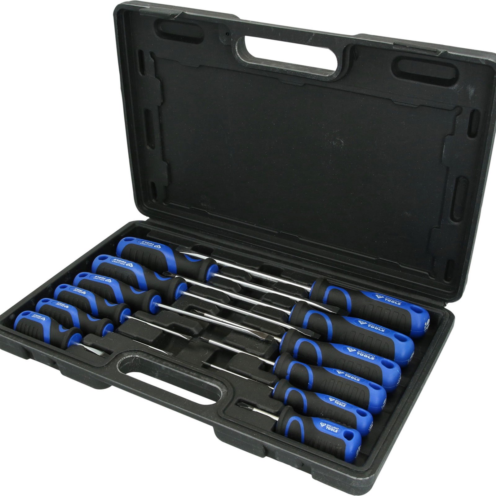 BRILLIANT TOOLS Schraubendreher-Satz 12tlg. Schlitz PH - BT033012