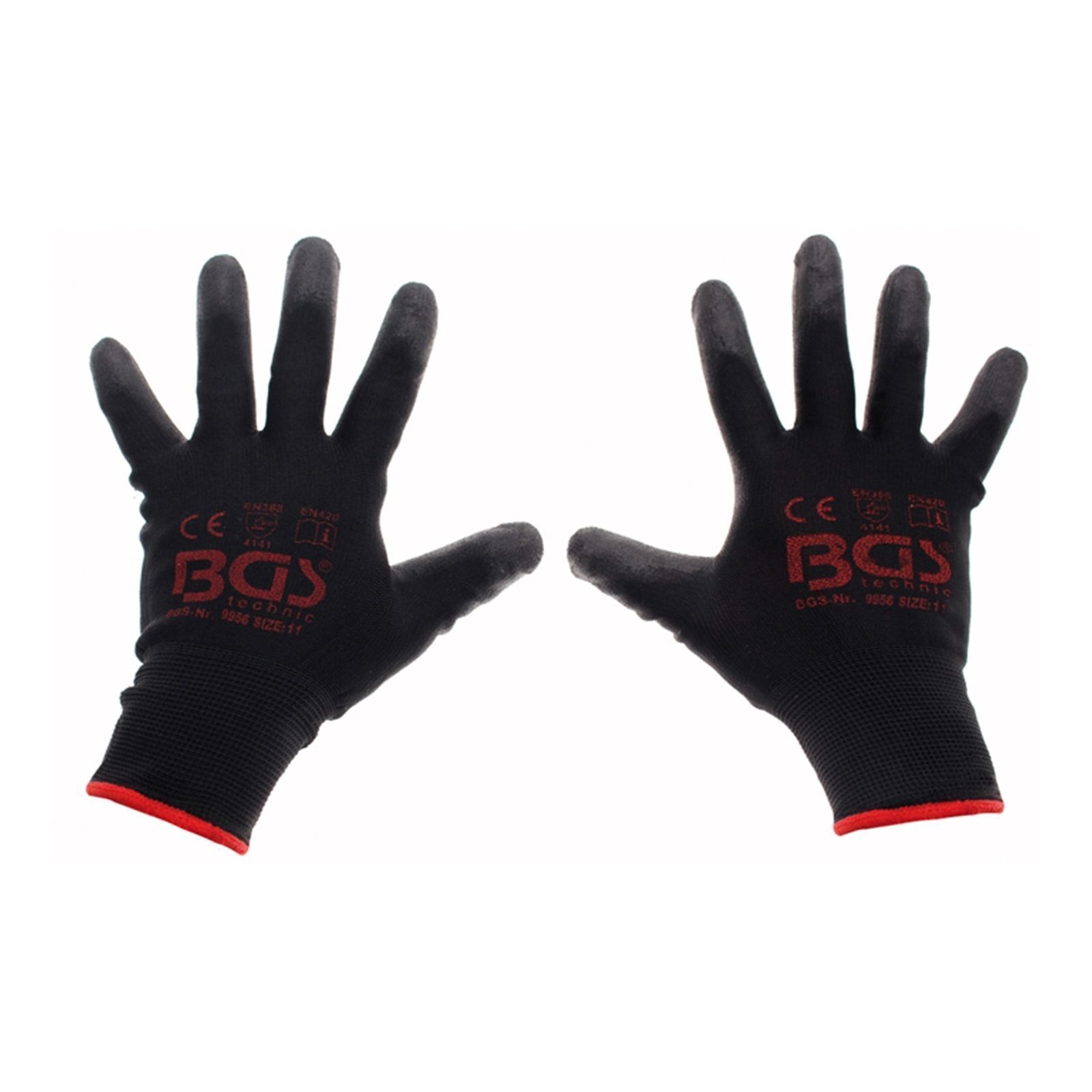 BGS 1 Paar Mechaniker-Handschuhe Größe 11 / XXL - 9956