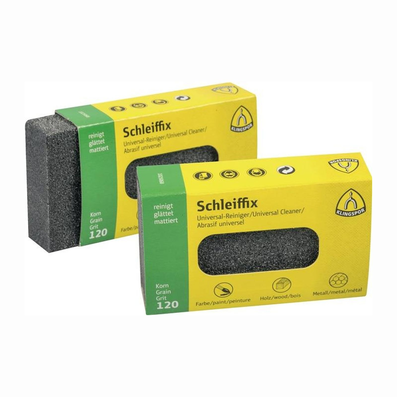 KLINGSPOR Handschleifblock Schleiffix 80 x 50 x 20 mm