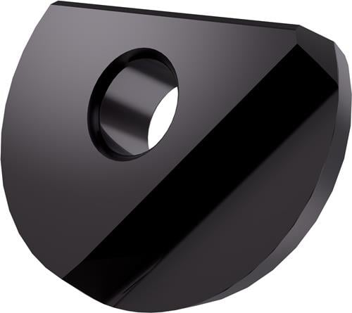 Fräswendeschneidplatte ISO PPH 1000-CL4:8215 D.3mm PVD beschichtet Lila-Schwarz