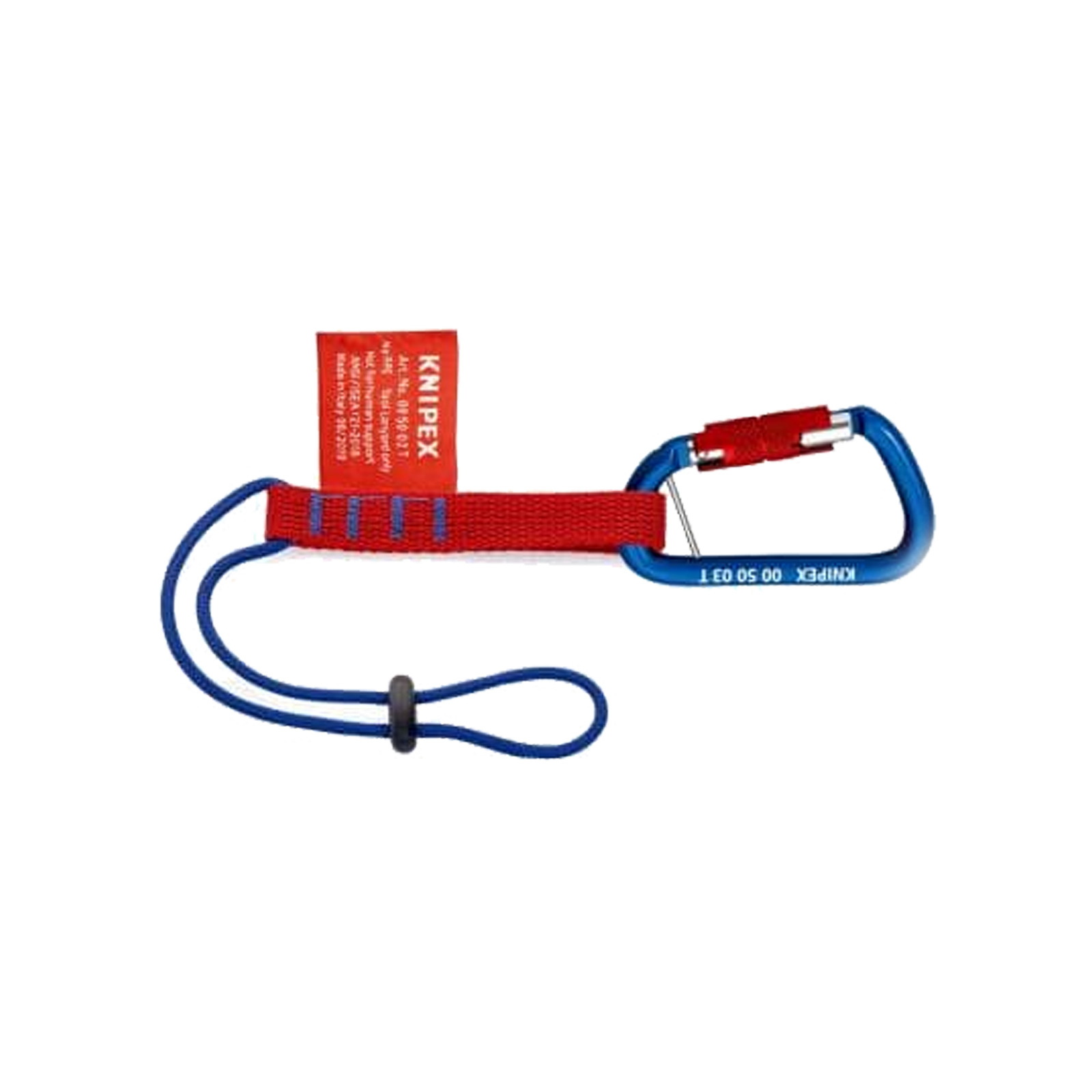 Knipex Adapterschlaufe mit Materialkarabiner - 005006TBK