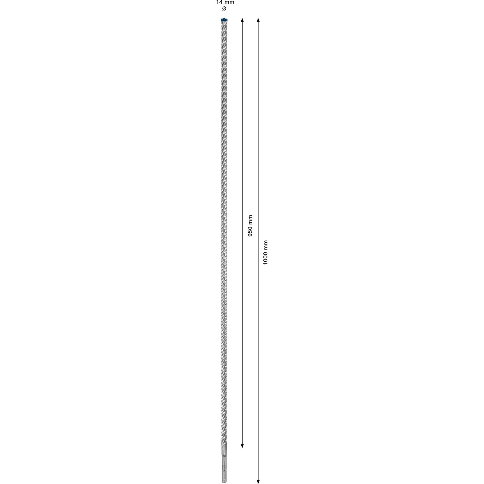Bosch Expert SDS plus-7X Hammerbohrer 14 x 950 x 1.000 mm - 2608900126