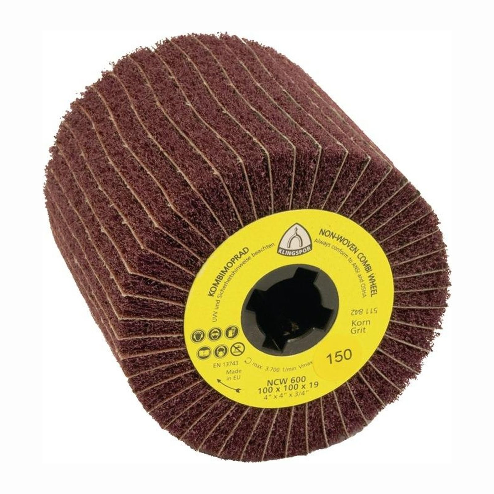 KLINGSPOR Satinierwalze NCW 600 S COMBI