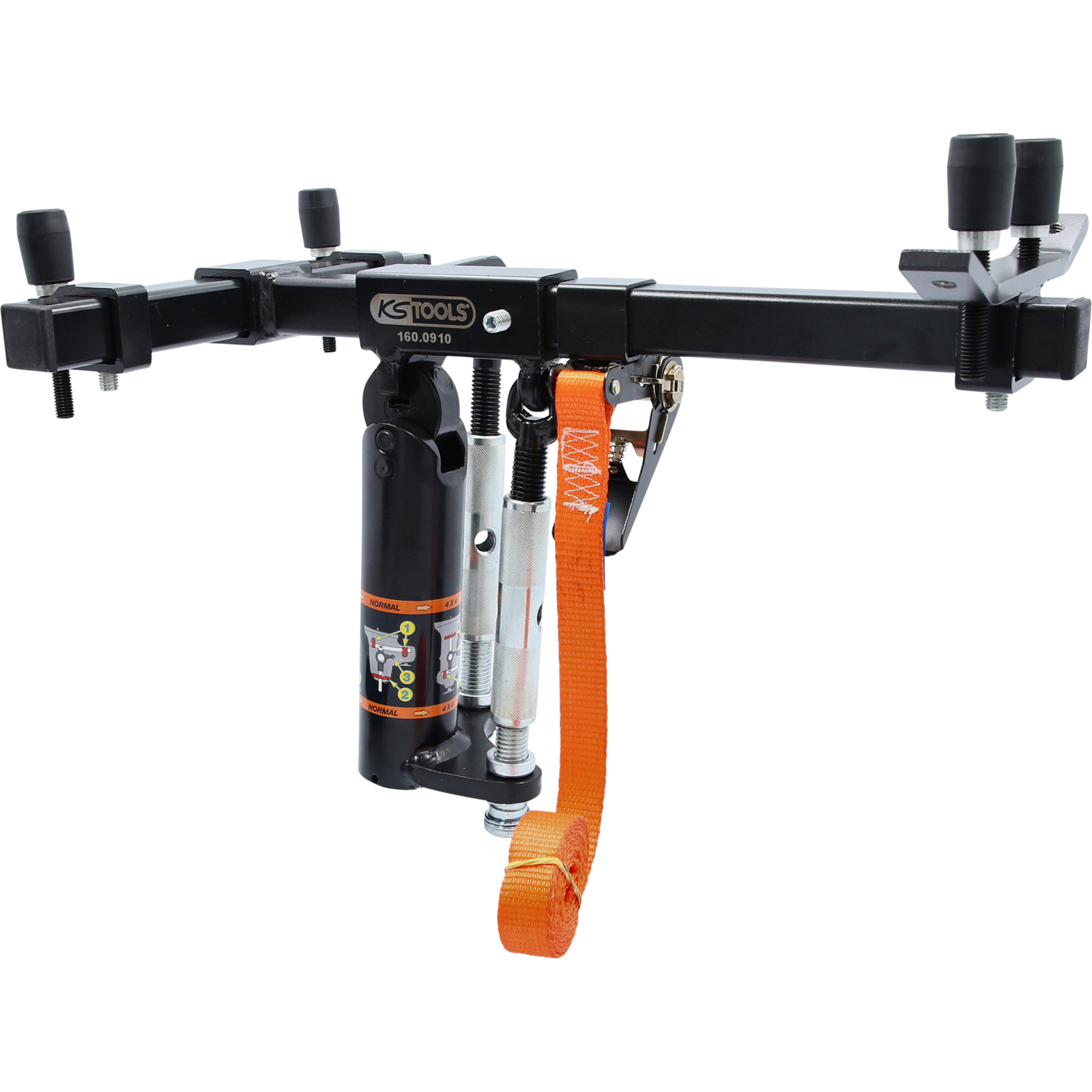 KS TOOLS Universal-Getriebehalter-Satz 11tlg. - 160.0910