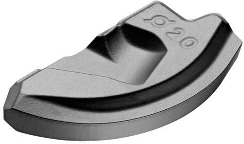 Fräswendeschneidplatte ISO XP 20ER-FM:M8345 Schnitttiefe 10mm PVD beschichtet