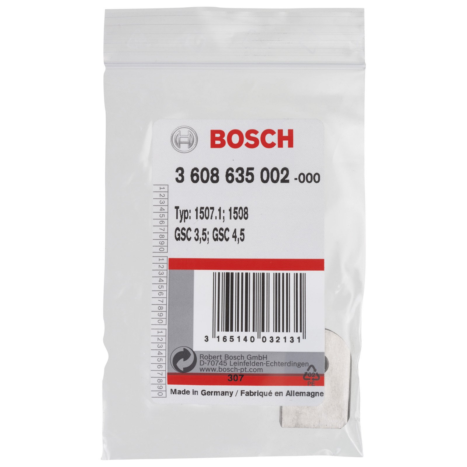 Bosch Untermesser, passend zu GSC 3,5 / 4,5 - 3608635002