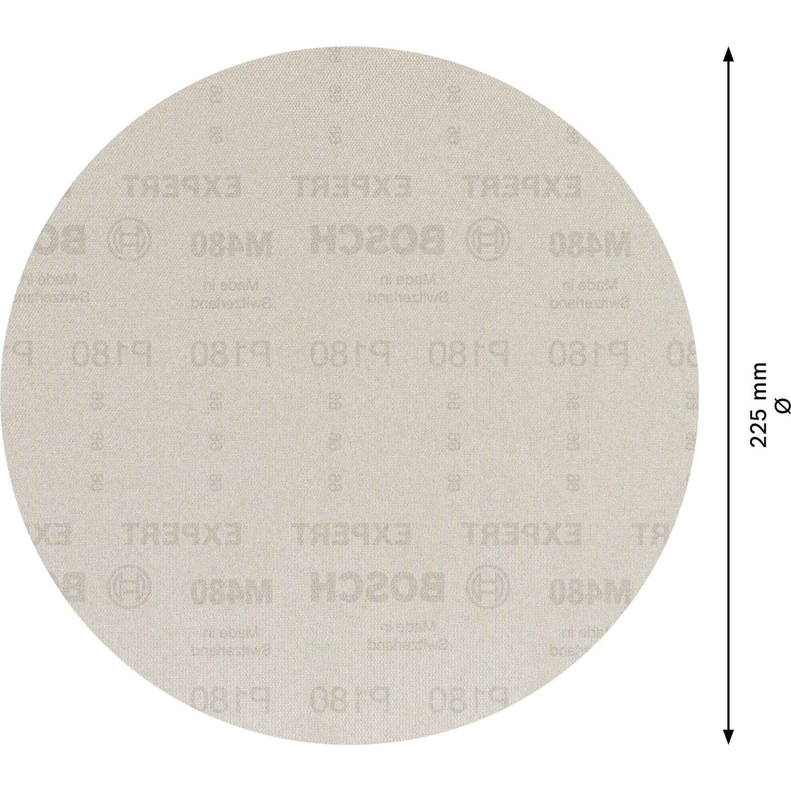 Bosch 25x Expert M480 Schleifnetz für Trockenbauschleifer 225 mm G 180 - 2608900711