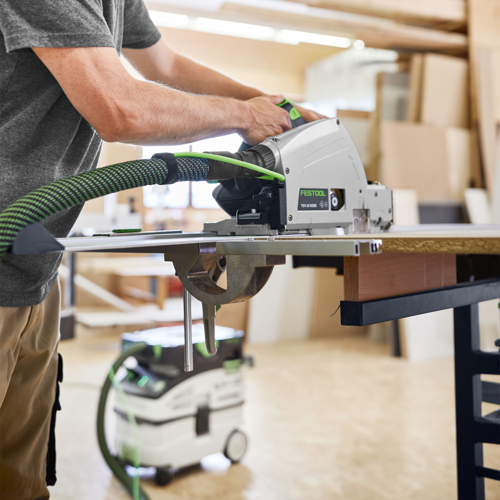 Festool Vorritzer-Tauchsäge TSV 60 KEBQ-Plus im Systainer - 576730