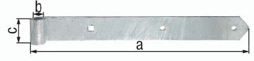 GAH Alberts Ladenband B.45mm L.1.000x45mm S.5mm D.16mm STA TZN rd - 314347