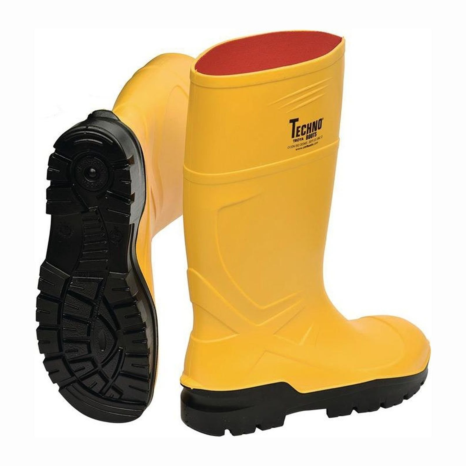 TECHNO BOOTS Sicherheitsstiefel Rönne gelb