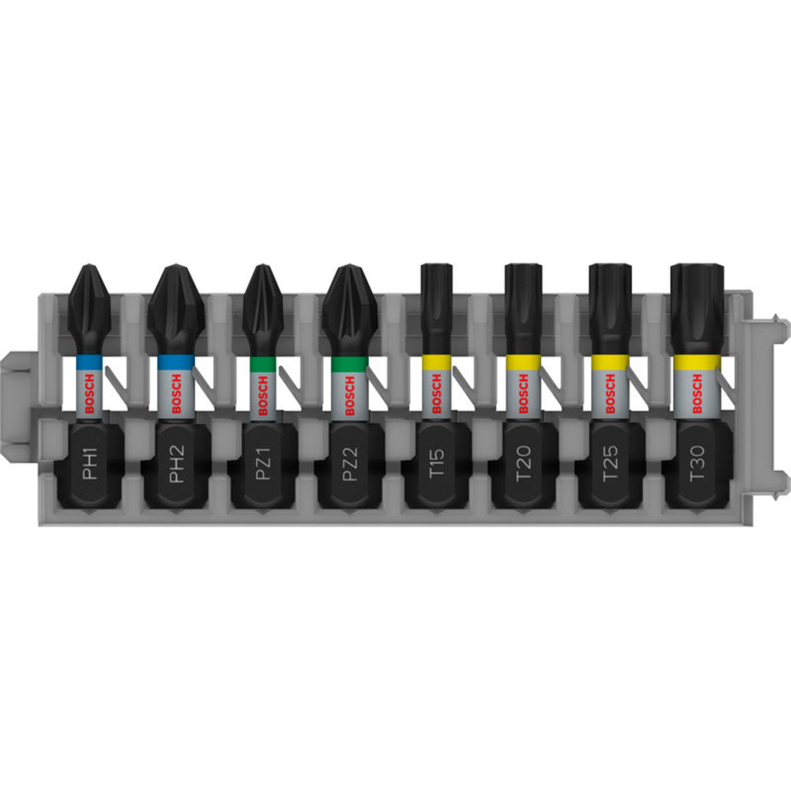 Bosch PRO Impact Mixed Pack PH1; PH2; PZ1; PZ2; T15; T20; T25; T30 25 mm 8-tlg. - 2608521U61
