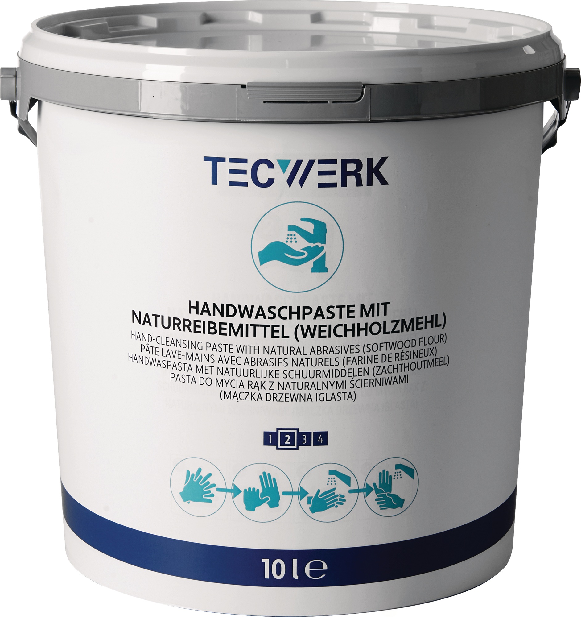 Handwaschpaste 10l seifen-/lösemittelfrei TECWERK