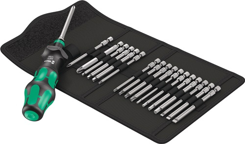 Wera Bitsortiment KK Turbo Imperial 1 19tlg. Schlitz / PH / TORX / 6-kant./ 4-kant - 5057483001