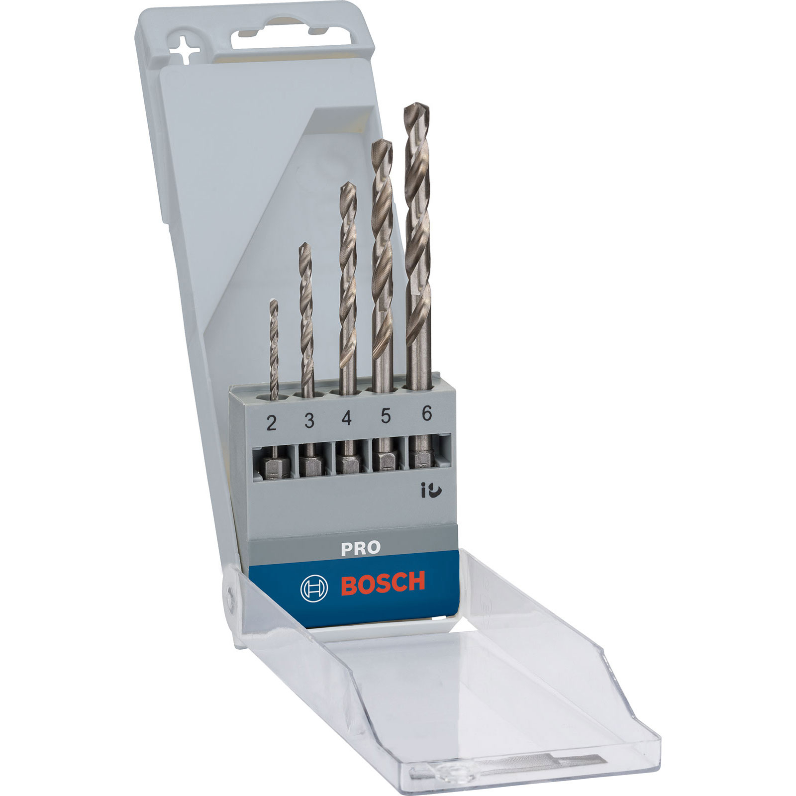 Bosch PRO Metal HSS-G Hex Spiralbohrer-Set 5-tlg. - 2608595517