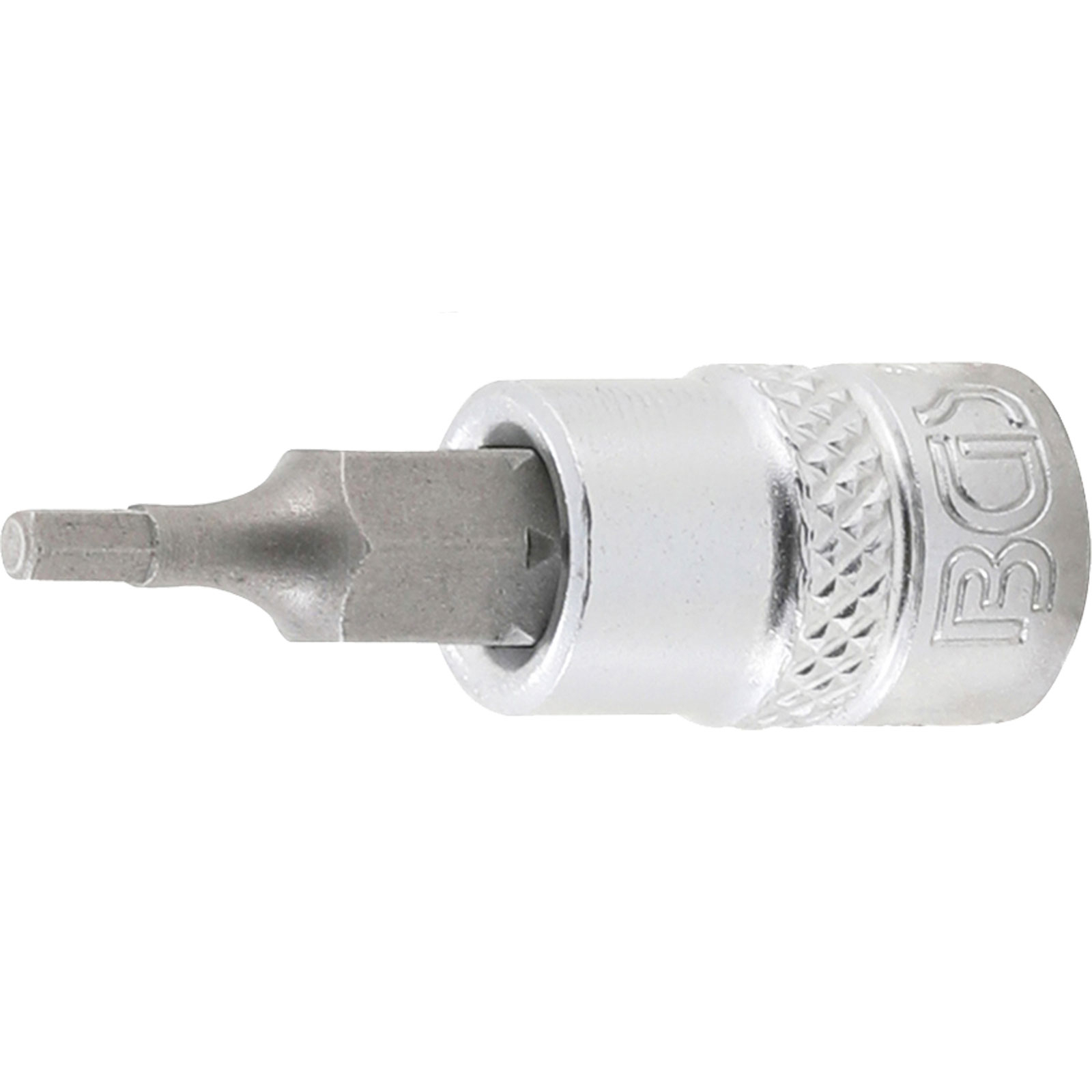 BGS Bit-Einsatz Antrieb Innenvierkant 6,3 mm (1/4") Innensechskant 3/32" - 2740