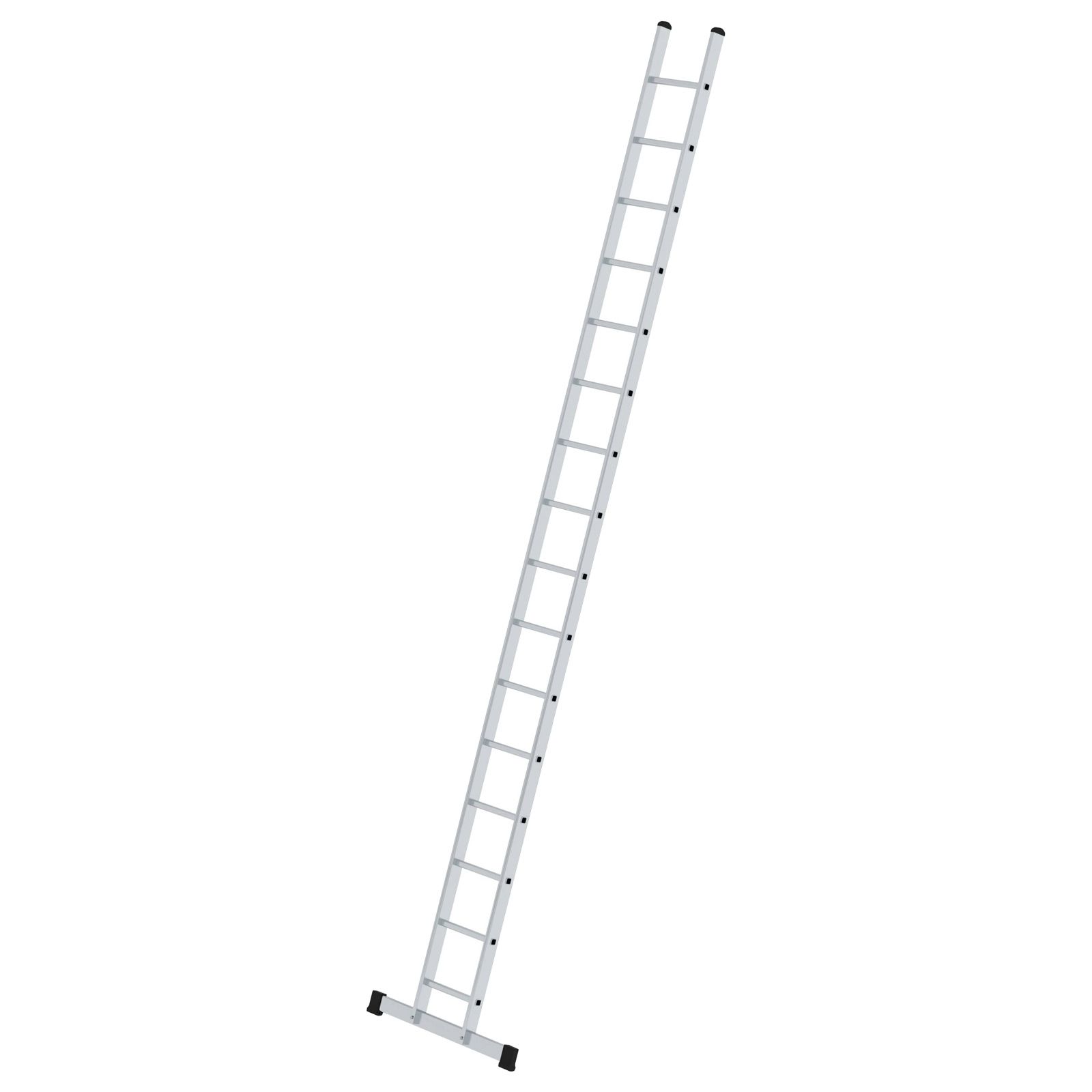 Günzburger Steigtechnik Sprossen-Anlegeleiter 0,35 m breit mit Standard-Traverse 16 Sprossen - 011416