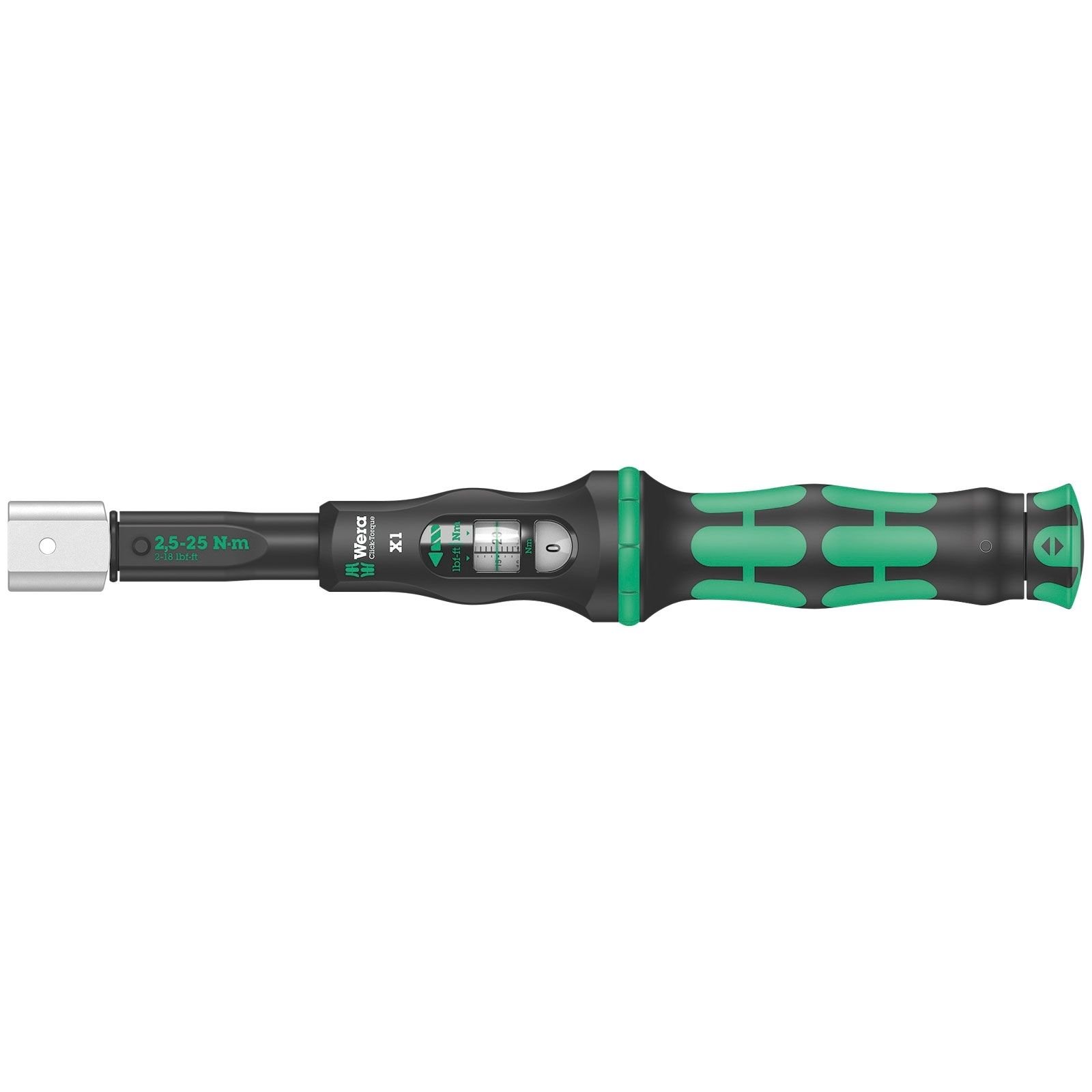 Wera Click-Torque X 1 Drehmomentschlüssel für Einsteckwerkzeuge - 075651