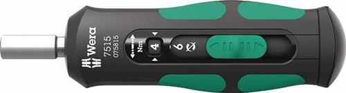 Drehmomentschraubendreher 7515 1/4 Zoll 2-6 Nm WERA