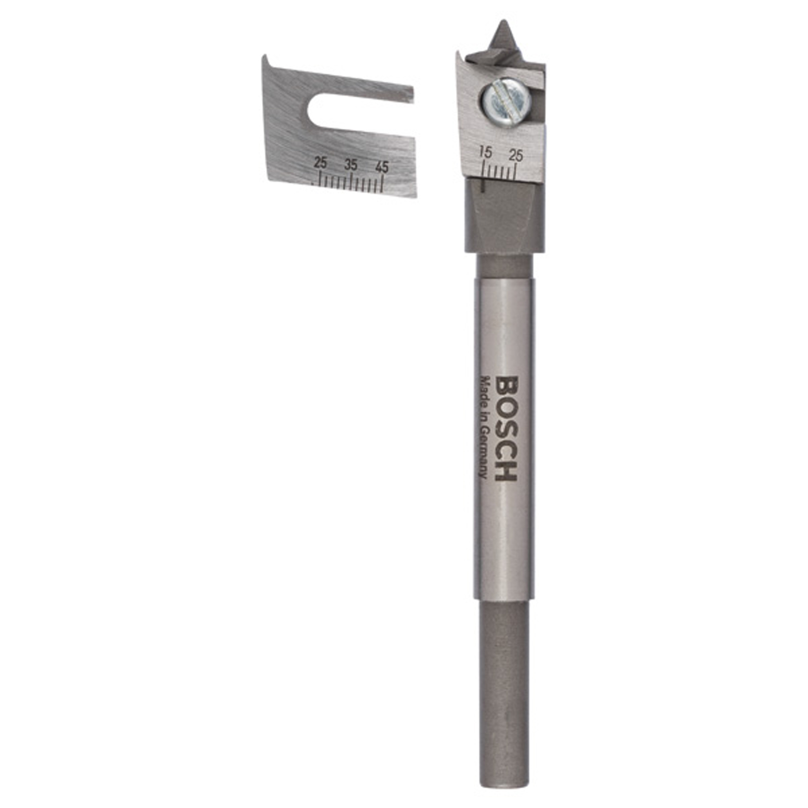 Bosch Verstellbarer Flachfräsbohrer D= 15,0 - 45,0 mm L= 165 mm - 2609255277