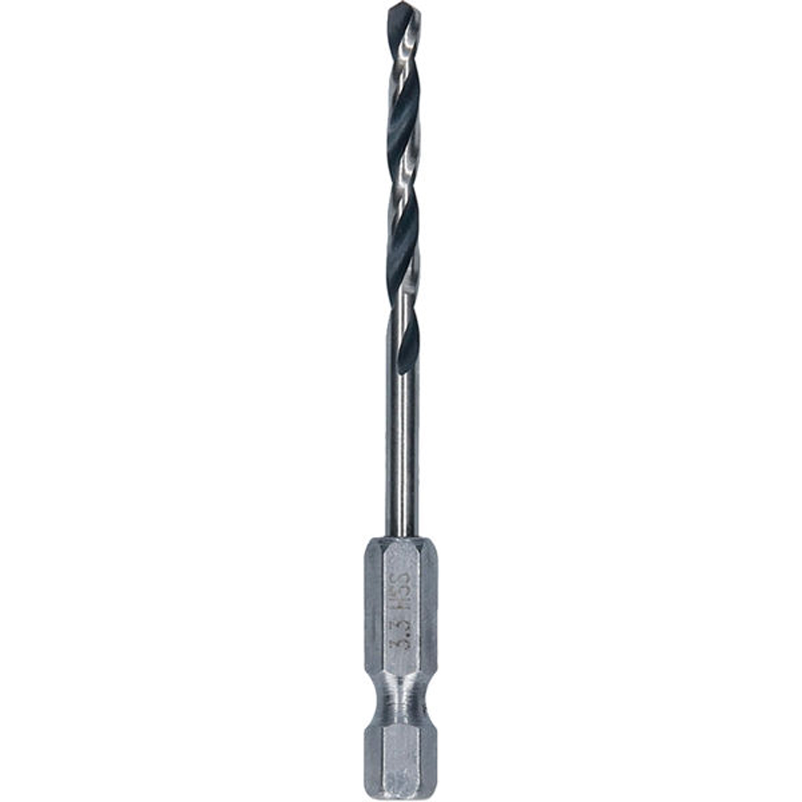 Bosch Metal HSS Spiralbohrer 3,3 x 36 x 75 mm HEX 1/4 Schaft - 2608577867