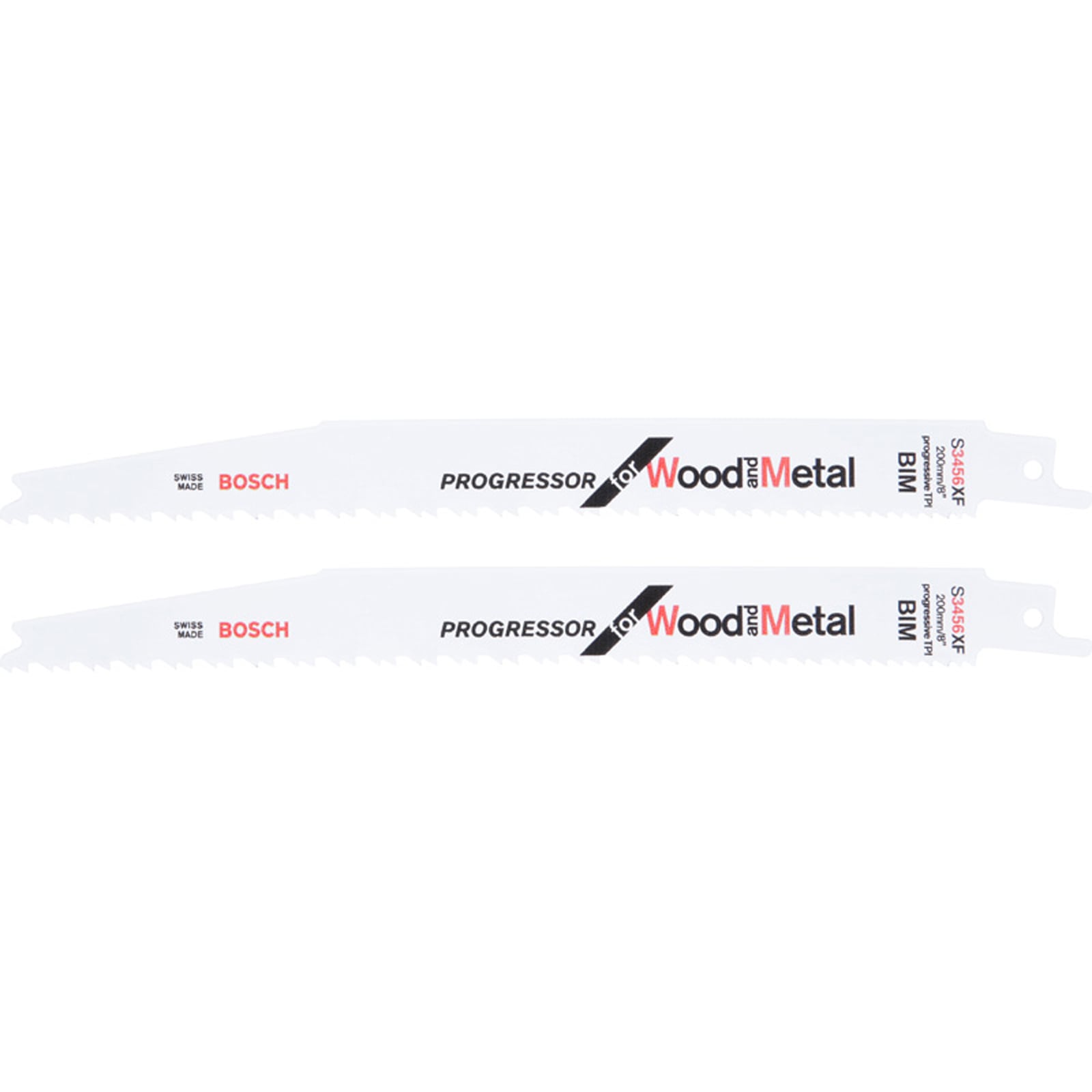 Bosch Säbelsägeblatt Bimetall S 3456 XF Progressor for Wood and Metal - 2609256714