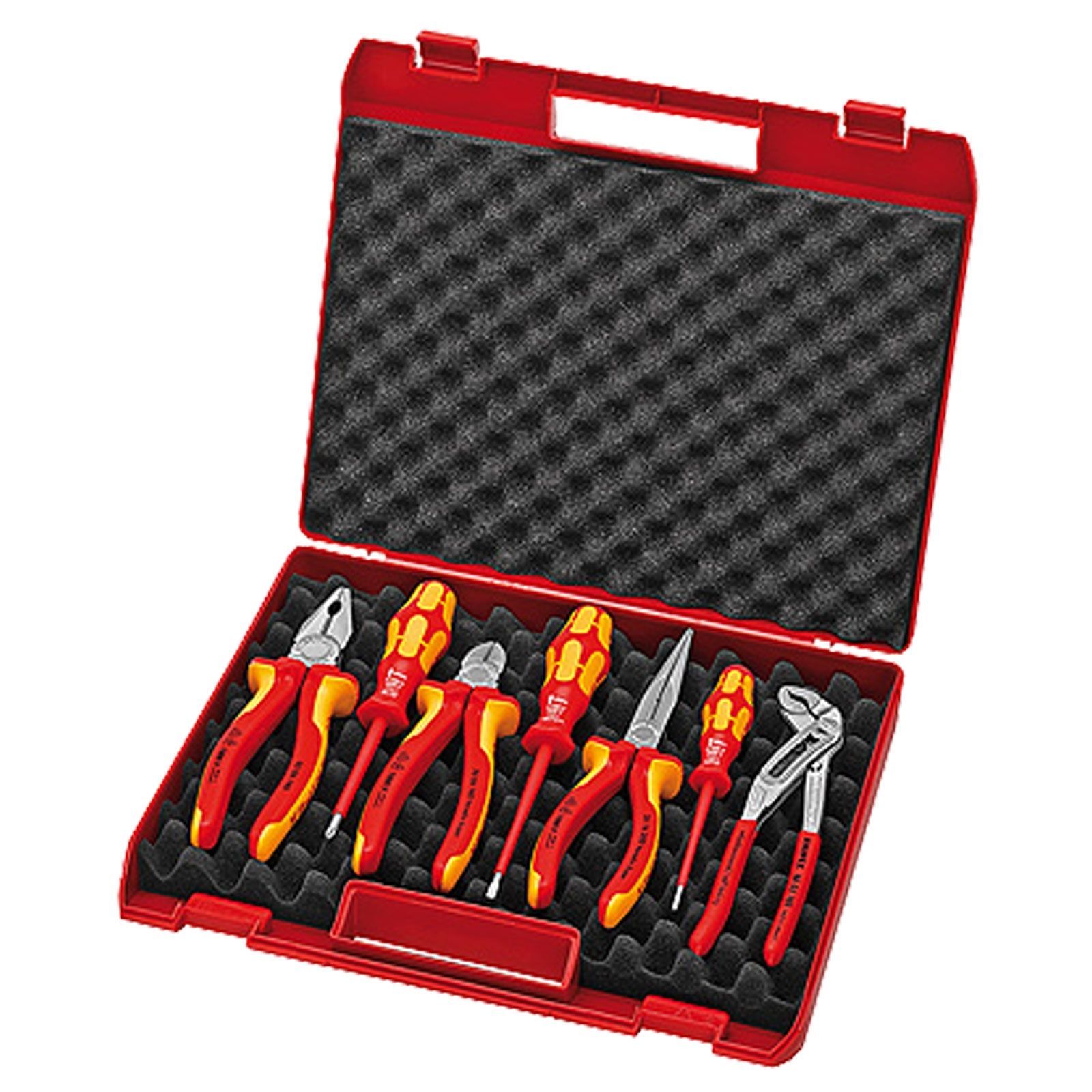 Knipex Werkzeug-Box mit 7tlg.en Werkzeugset - 002115