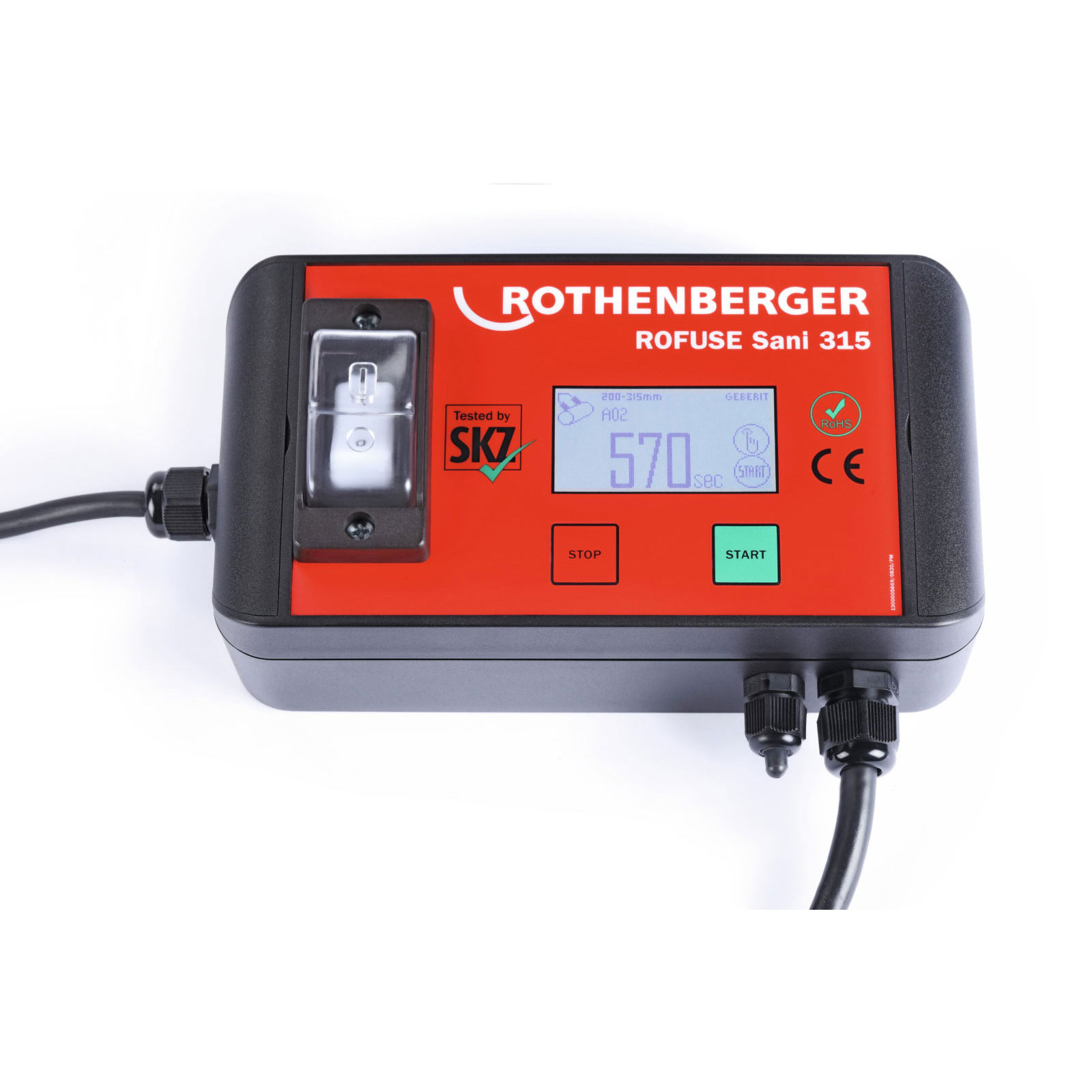 ROTHENBERGER ROWELD ROFUSE Sani 315, Heizwendelschweißgerät im ROCASE  - 1000002631