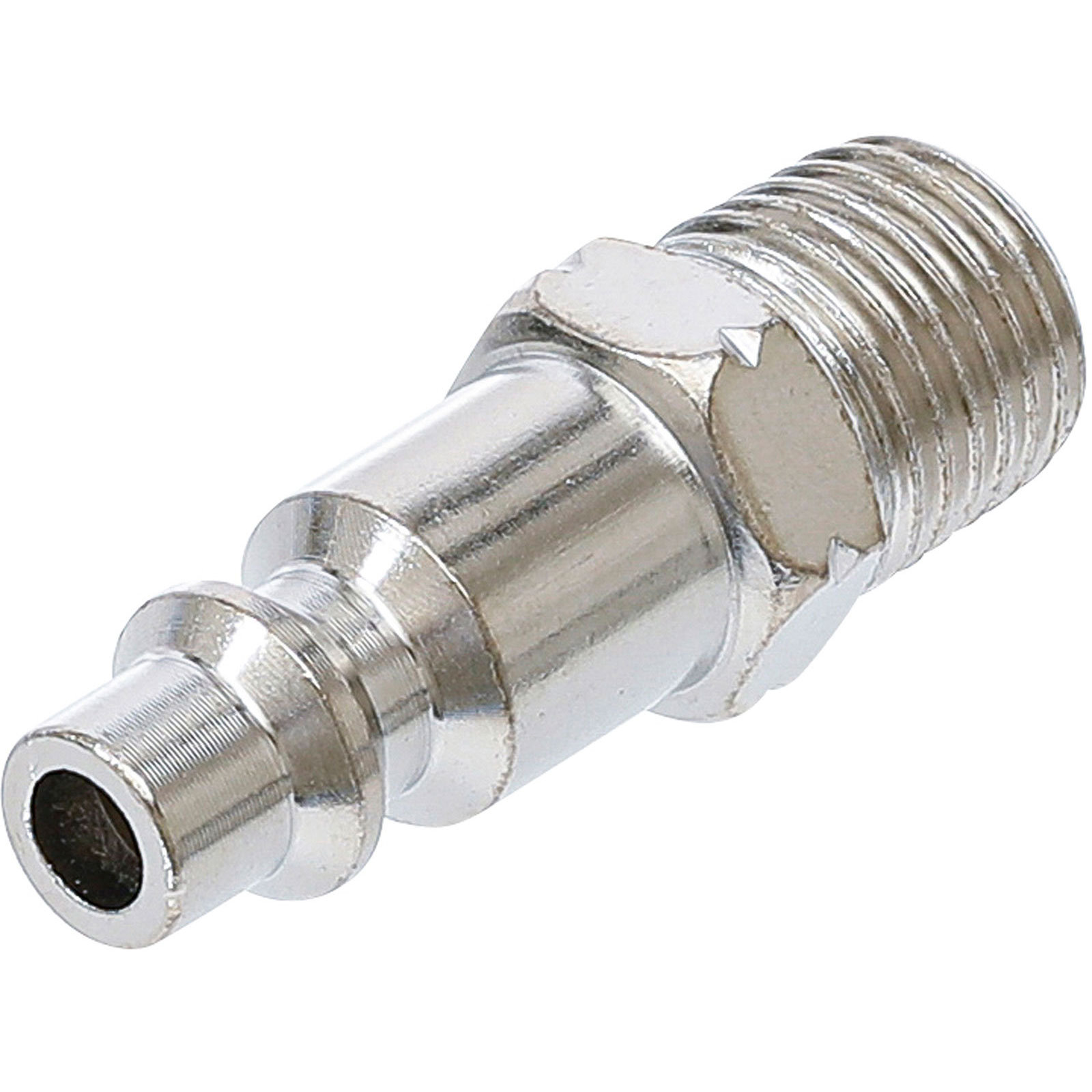 BGS Druckluft-Stecknippel 6,3 mm (1/4") Außengewinde US / Frankreich - 7057