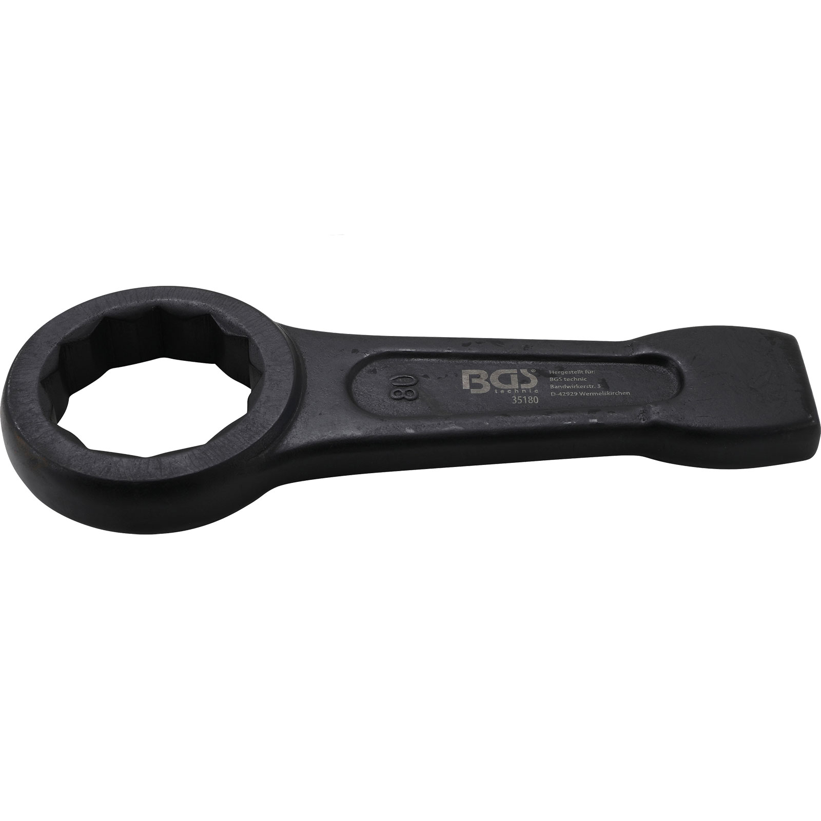 BGS Schlag-Ringschlüssel SW 80 mm - 35180