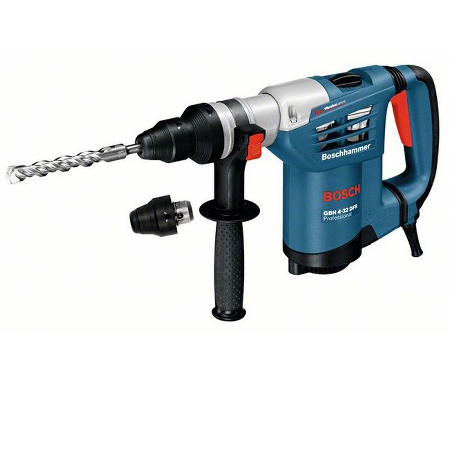 Bosch Bohrhammer GBH 4-32 DFR mit SDS plus und Schnellspannbohrfutter 900 W in Handwerkkoffer - 0611332101