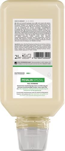 Handreinigungscreme PEVALIN SPEZIAL 2l rückfettend Softflasche PAUL VOORMANN