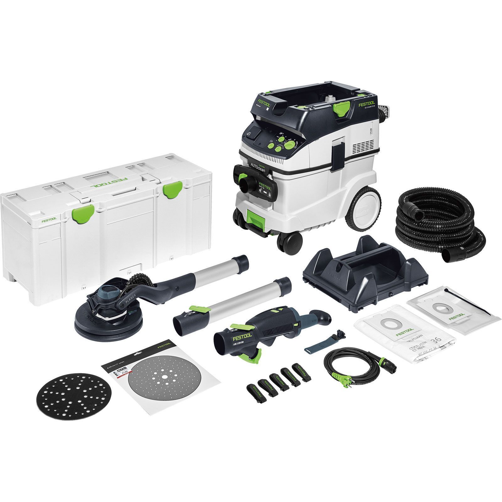 Festool Langhalsschleifer LHS 2 225/CTM 36-Set PLANEX - 576698