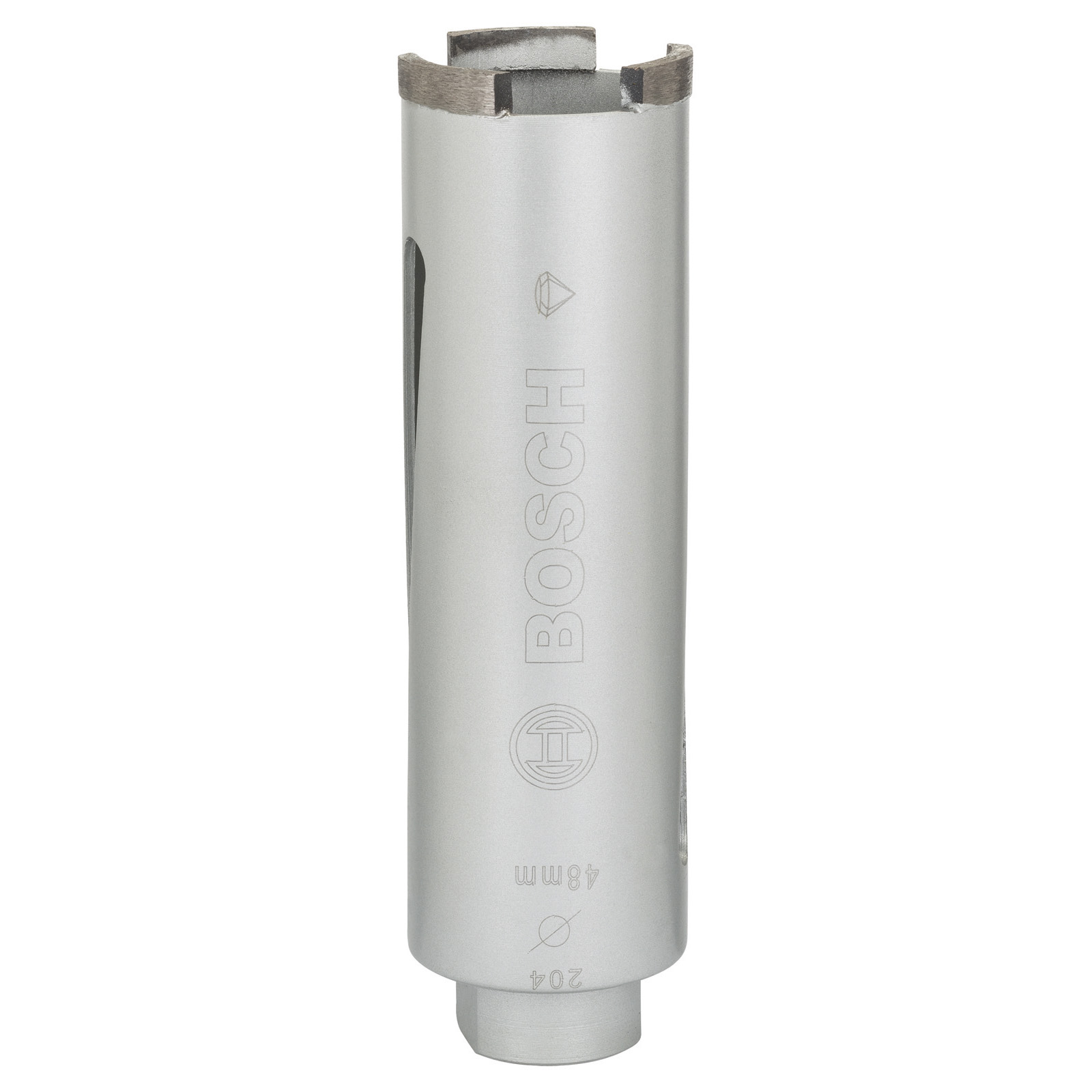 Bosch Diamanttrockenbohrkrone G 1/2 Standard for Universal 48 mm 150 mm 3 Segmente 7 mm - 2608587338