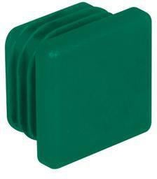 Walraven Schienenendstopfen 30x30 Polyethylen 30x30x18,5 grün
