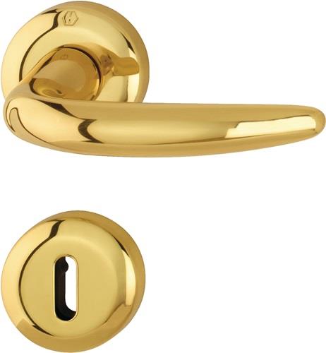 HOPPE Rosettengrt.Atlanta M1530/23KV/23KVS MS F77-R rd.OB DIN L/R D/D - 2736118