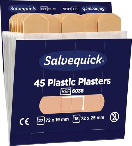 Salvequick Pflasterstrips Salvequick wasserfest - 6036