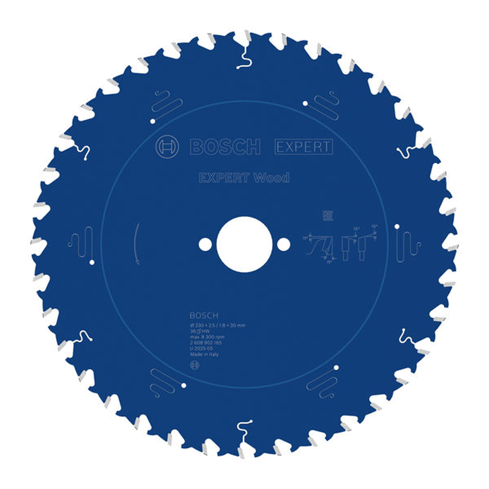 Bosch EXPERT Wood Kreissägeblatt 230x30 mm Z36 - 2608902165