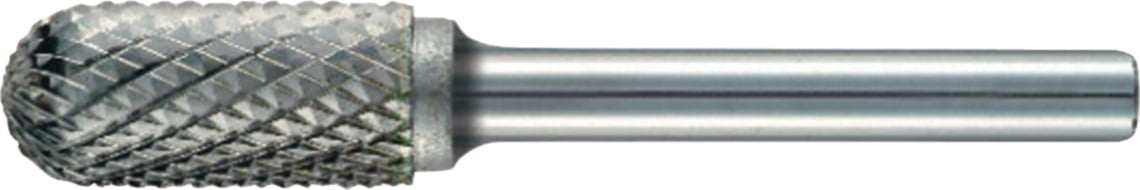 Frässtift WRC D.6mm Kopf-L.14mm Schaft-D.3mm HM Verz.Normal,fein TECWERK