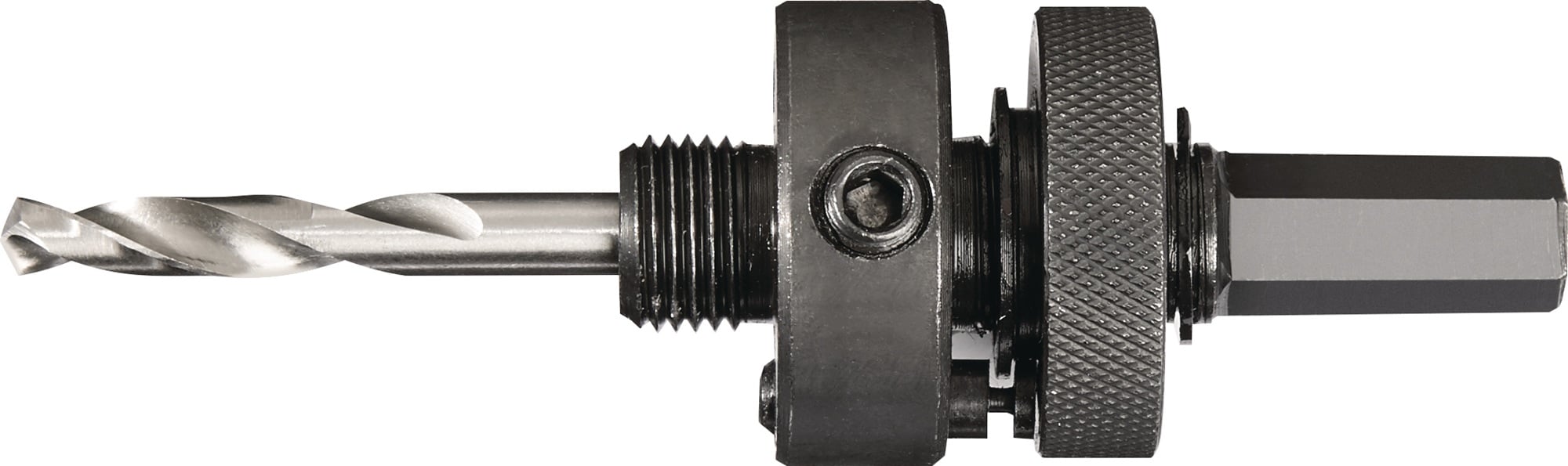 Aufnahmeschaft 6-KT 11,0mm m.Zentrierbohrer Lochsägen 32-152mm TECWERK